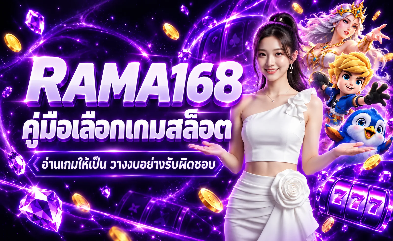 RAMA168 คู่มือเลือกเกมสล็อตและวางงบอย่างรับผิดชอบ